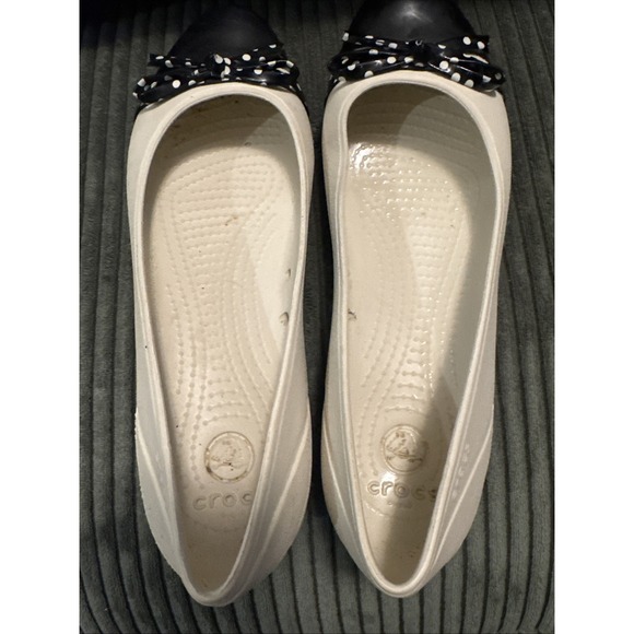 Crocs Women's Cap Toe Ballet Flats - 10 Women's - Picture 6 of 7
